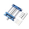 Genmitsu Upgrade Aluminum Bench Vise Clamp, High-Precision CNC Router Clamp