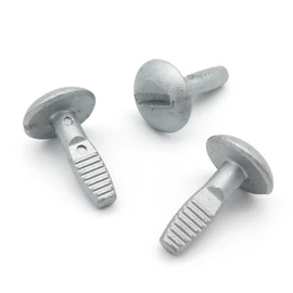 VVO Fasteners Metal Underbody Shields and Insulation Panel Fastener Clip, Silver (Pack of 10)