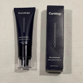 CUROLOGY The Sunscreen 0.7 fl. oz. Lot Of 2 Broad Spectrum SPF30 Exp 06/24 NIB