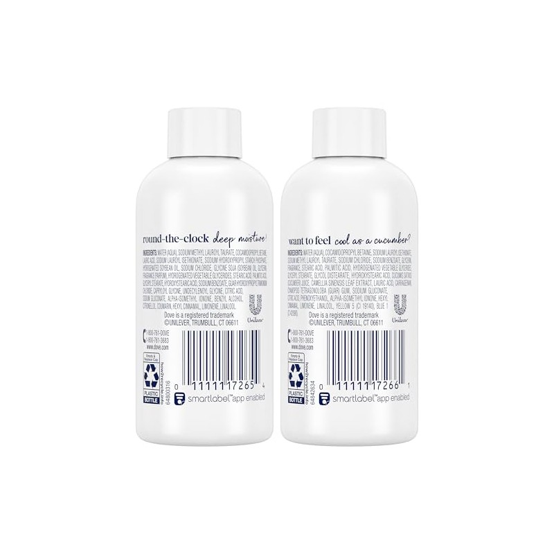 Dove Pack Variado De 6 Geles De Ducha Tamaño Viaje