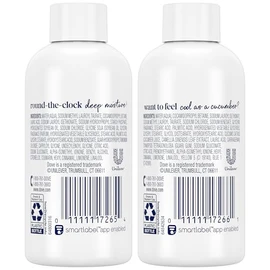 Dove Pack Variado De 6 Geles De Ducha Tamaño Viaje – Refrescante Pepino Y Té Verde + Hidratación Profunda, 24 Horas De Hidratación Renovadora Para Una