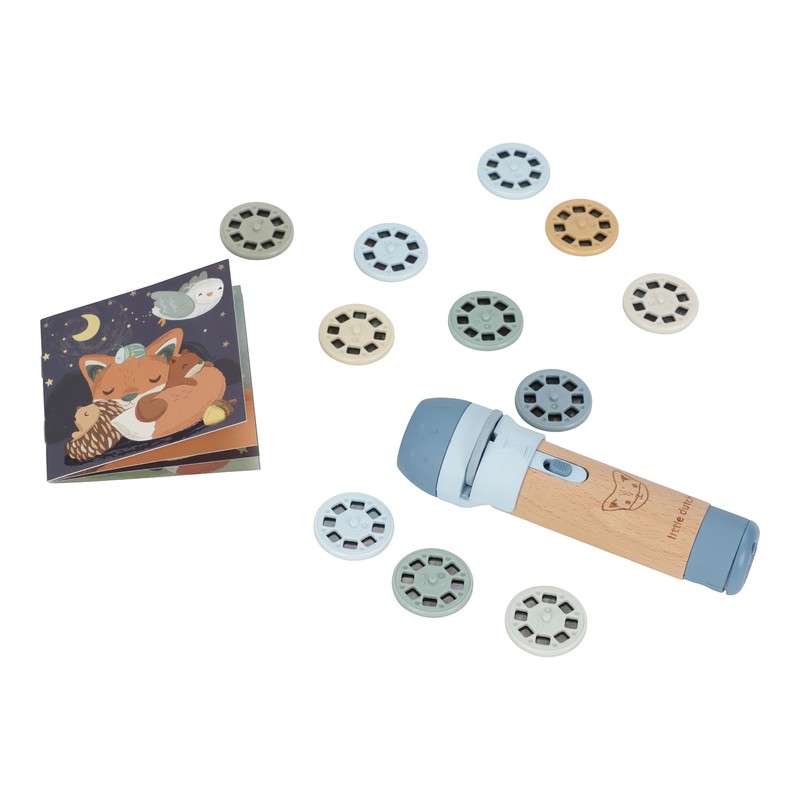 Little Dutch Forest Friends 4781 Torch Projector for Children "Goodnight