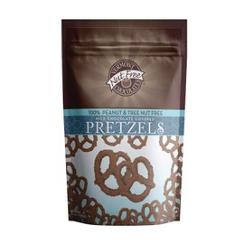 Vermont Nut Free Chocolates Covered Mini Twist Pretzels (Milk Chocolate) 7 Ounces