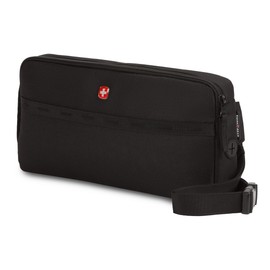 SwissGear 3331 Premium Pet Sling, Pet Waist Pack, Black