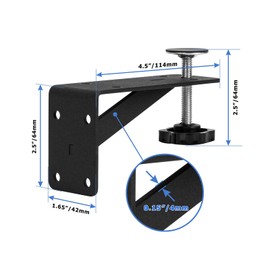 Wdwlbsm 2Pcs Undermount Sink Brackets Sink Repair Kit Adjustable Undermount Sink Support, Undermount Sink Mounting Brackets for Narrow Cabinet