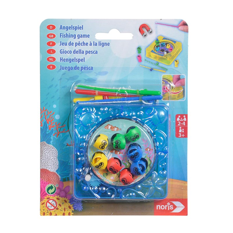 Noris 606062999 Fishing Game with Wind-Up Function (Colour Selection Not