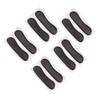 10pcs Long Drum Dampeners Vibration Reduction Soft Silicone Drum Silencers