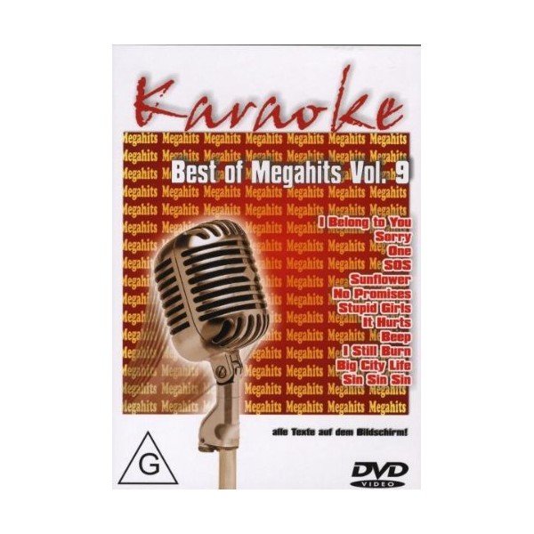 BEST OF MEGAHITS VOL 9 - KARAO [DVD] by German [DVD]
