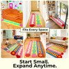 Modular Play Rug Set, 3-Piece Washable Area Rug, Soft Interactive