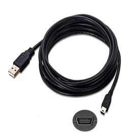ienza 6FT Mini B Charge/Update Cable for Garmin Drive 52 53, DriveSmart 65, eTrex 10 22x, dezl OTR500, nuvi 40LM 57LM 67LM 2689LMT 2757LM 2589LMT, zumo 396 LMT-S for MacBook, PC, Laptop