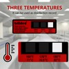 Dishwasher Temperature Labels, Briidea Temperature Label for Dishwashers, 3-Temp 160°F/71℃,