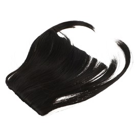 Vaguelly Chic Fake Hair Bangs for Women Natural Look Clip Fringe Hair for Stylish Dress Up Comfortable Daily Wear Face Shape Modification for Friends