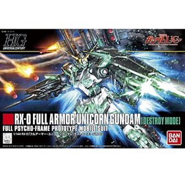 Bandai Hobby - Gundam UC - #178 Full Armor Unicorn Gundam (Destroy Mode), HGUC 1/144