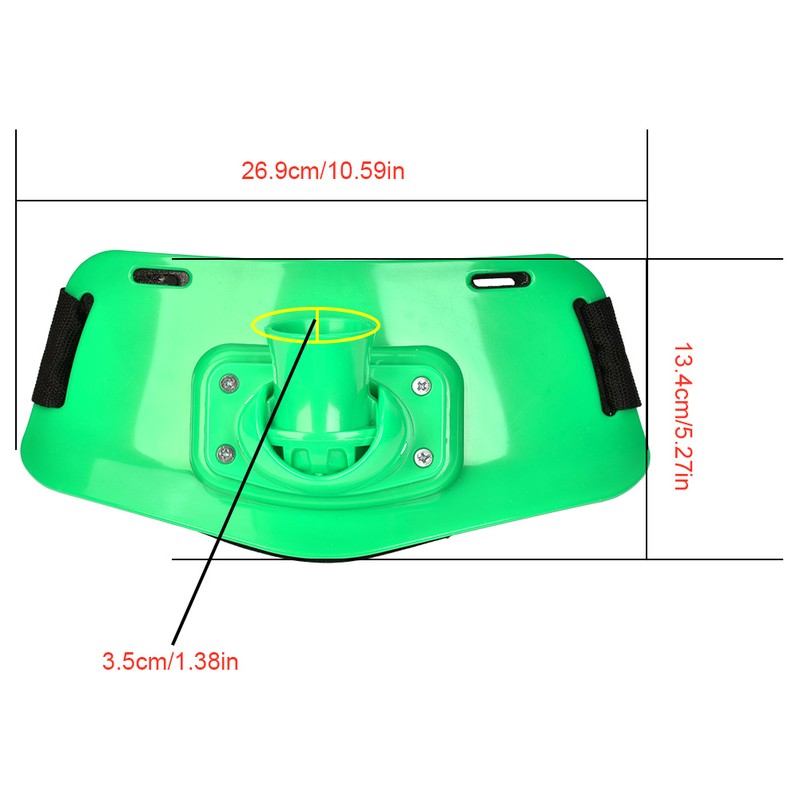 Boat Rock Fishing Rod Pole Holder Adjustable Waist Fighting Belt