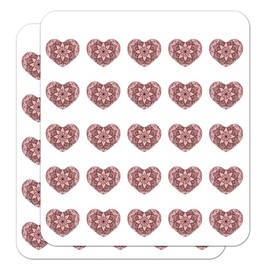 Henna Flower Art Tattoo Marriage Heart Shaped Planner Calendar Scrapbook Craft Stickers