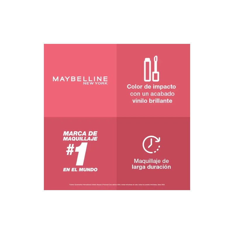 Labial Super Stay Vinyl Ink Rouge x 4.2ml
