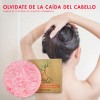 Shampoo Orgánico Sólido Anticaída Árbol Verde Con Romero Y Sábila