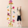 KimDaro Height Measurement Growth Chart Tree Wall Stickers，Cute Tree Birds