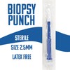 Generic Sterile Disposable Biopsy Punch Curettes, Size 2.5MM, Biopsy Dermal