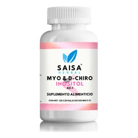 Inositol Capsulas 401  Myo Y D-chiro Inositol 100 Puro Premium En Cpsulas  Suplemento Alimenticio  Myo Inositol  D-chiro Inositol  Vitaminas Mujer... 