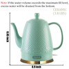 LONGSEED 1.2-Liters Ceramic Electric Kettle Pot, 1000W Fast Boil Water