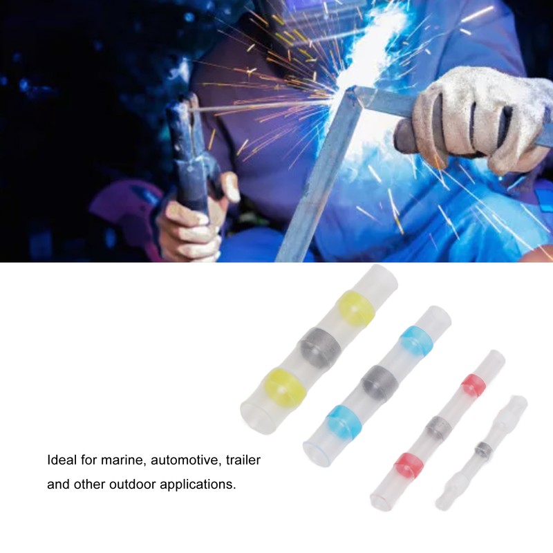 50PCS Solder Seal Wire Connector Waterproof Pressure Free Quick Splice