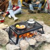 VEVOR Folding Campfire Grill, 18" Portable Camping Grates Over Fire