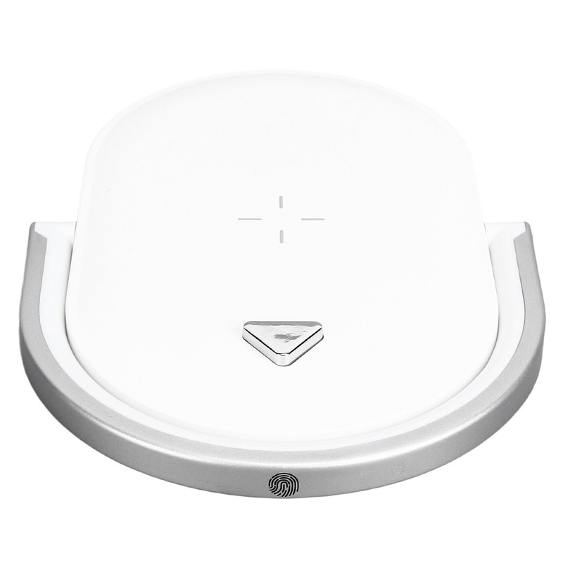 15W Wireless Charging Night Light White Mini Charging Lamp for