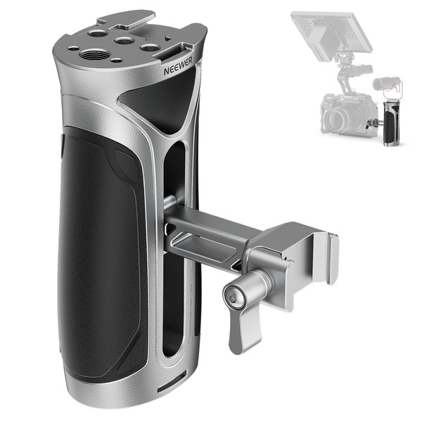 NEEWER Side Handle with NATO Clamp, Aluminum Alloy Quick Release