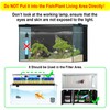 Aquarium Light 5W for 20-75 Gallon Submersible Clean Green Lamp