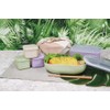 Yellow Studio Lækker Oval 1-Tier Lunch Box with Lunch Belt,