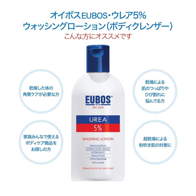 EUBOS_Med Dry Skin Urea 5% Washing Lotion myd³o w p³ynie