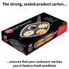 Hawkins 30 cm Die-Cast Multi Snack Pan with Glass Lid,