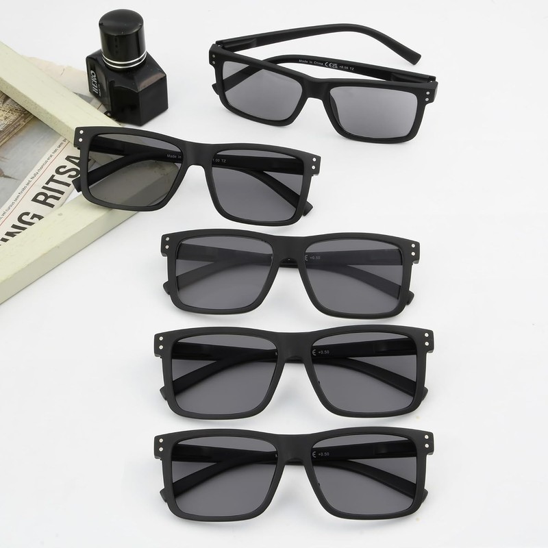 Eyekepper 5 Paquetes gafas de lectura de gran tamaño grandes