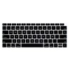 Spanish Language Black Keyboard Cover Compatible for MacBook Air 13