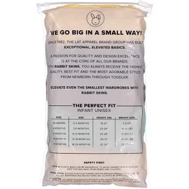 Rabbit Skins Baby Short Sleeve Bodysuit Baby pack of 5 (4400K)