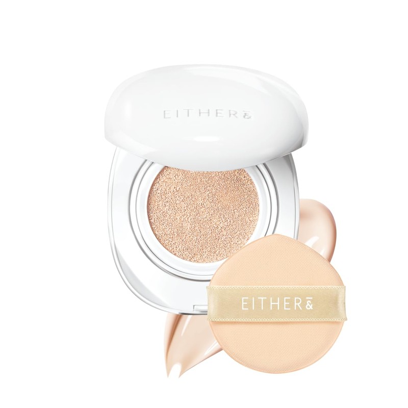 EITHER Base De Maquillaje Glow Pixel Cushion, Fórmula Para El
