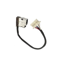ALIXCE AC DC Power Jack Socket Cable Harness for Dell Inspiron 17-7000 17-7778 17-7779 P30E001 17 7000 7778 7779 i7368-0027GRY i7778-0026GRY Pf8jg, P/N: 06VV22 450.08504.0011 6VV22