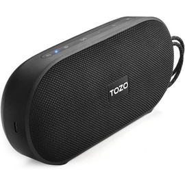 TOZO Wireless Bluetooth Speaker 20w Stereo Sound Long Playtime IPX7 Waterproof
