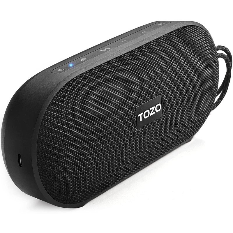 TOZO Wireless Bluetooth Speaker 20w Stereo Sound Long Playtime IPX7