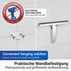 Wenko 18172100 Bathroom wiper Gela, shiny for bath and shower,