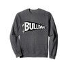 Bulldog Design Pennant Flag Sweatshirt