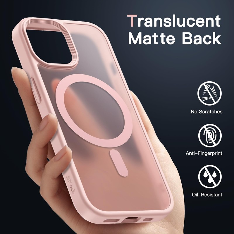 JETech JETech Magnetisch Hlle fr iPhone 15 6,1 Zoll Kompatibel