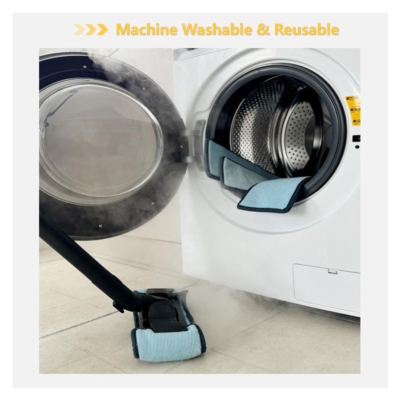 Steambot 6 accessories for steam cleaner, mop pad, brass brush,nylon