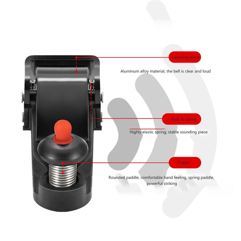 Mountain Bike Bell Crisp Loud Sound Small Concealed Road Bicycle