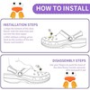 Duck Croc Charms - 10PCS Funny 3D Duck Shoe Clips