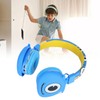 YLFASHION Kids Bluetooth Headphone Cartoon Foldable Adjustable Wireless Headset with