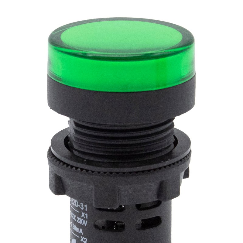 CABLEPELADO 30mm LED Indicator Light | LED Pilot Light for