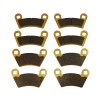 Traild Polaris RZR XP 900 Ceramic Brake Pad Set 2011,