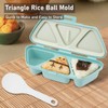 6 in 1 Onigiri Mold Triangle Sushi Mold Non-Stick Rice